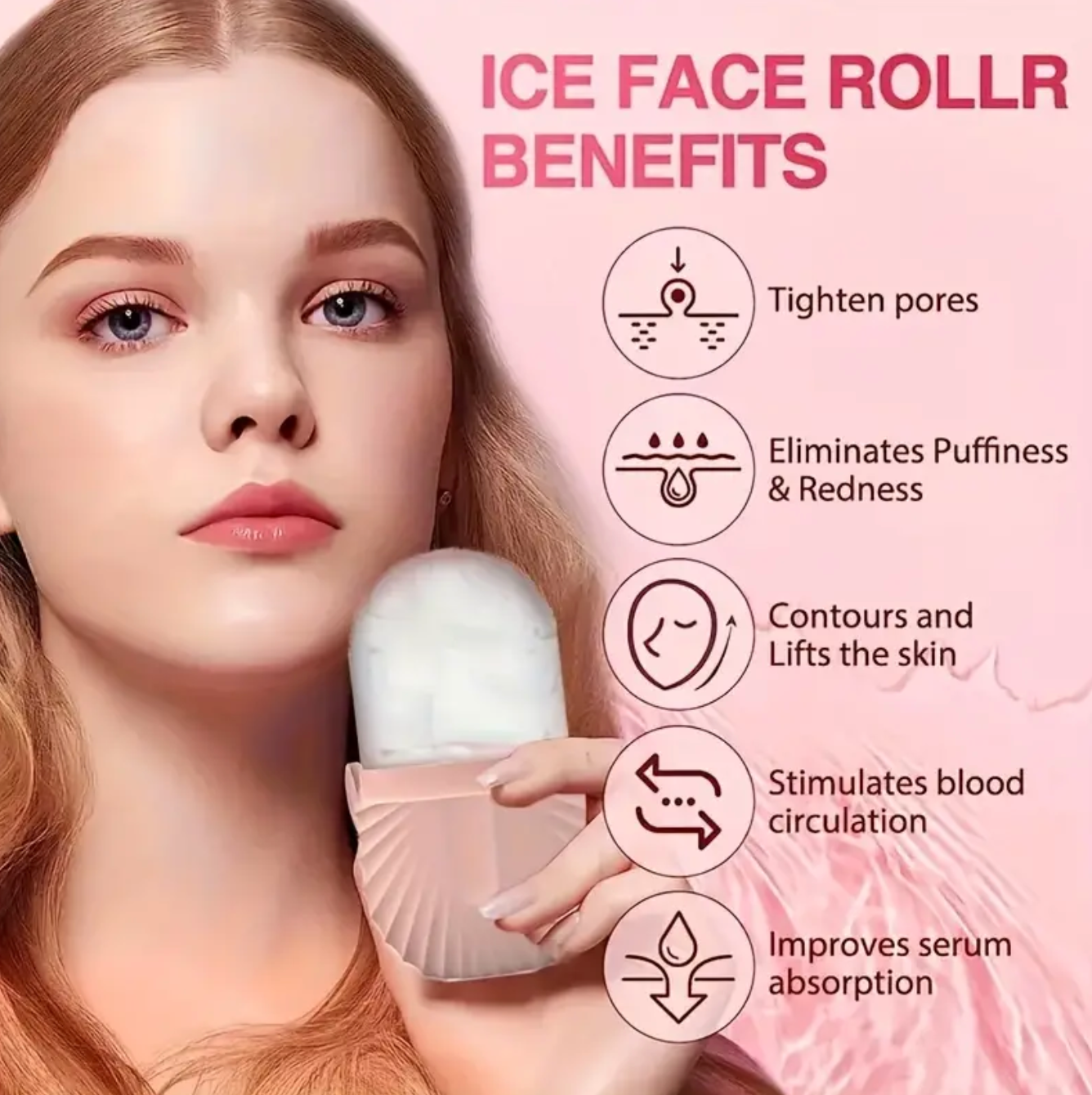 Rejuvi Ice Facial Stick Roller